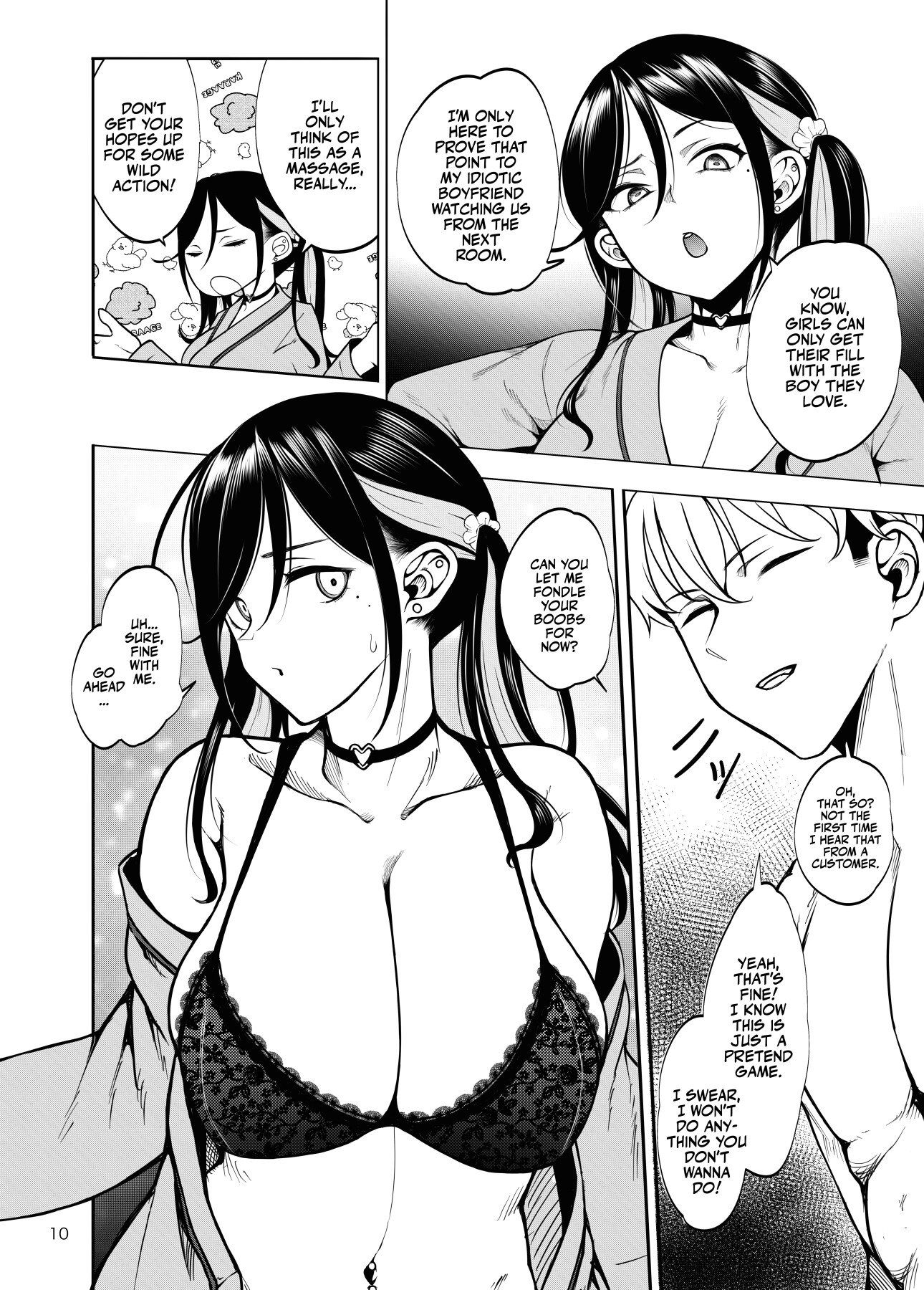 Hentai Manga Comic-Taking My GF to the NTR Brothel Wasn't a Good Idea!-Read-11